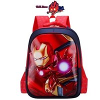 Balo trẻ em, balo siêu nhân iron man cho các bé trai từ 4 đến 8 tuổi - TUTISTORE88
