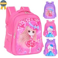 Balo trẻ em học sinh bé gái cao cấp 3 tuổi - lớp 6