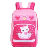 Balo Trẻ Em Sakos Snappy Mèo Con - Hồng Nhạt SBO003CTNG00