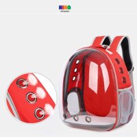 Balo trong suốt vận chuyển đựng chó mèo thú cưng giá rẻ balo phi hành gia