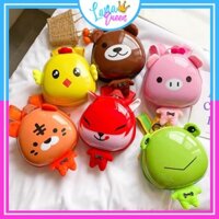 Balo trứng đi học cho bé gái trai mầm non Cặp trẻ em mẫu giáo khủng long pony con vật - Lana Queen