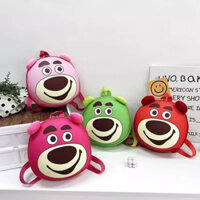 Balo Trứng,Balo mầm non, cặp sách cho bé đi học mẫu giáo họa tiết Gấu boonie xinh xắn ba lô phong cách Hàn Quốc