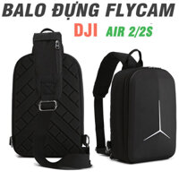 Balo / Túi đựng flycam DJI Air 2/ air 2S có xốp cứng chống va đập để được flycam và phụ kiện flycam