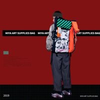 Balo Túi Đựng Tranh, Dụng Cụ Vẽ Mỹ Thuật Thời Thượng Mang Đi Lại Tiện Lợi - Miya Art Supply Bag