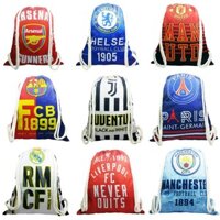 Balo túi rút loại TO DÀY câu lạc bộ bóng đá MU, Real, Barca...