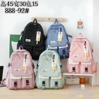 Balo ULZZANG chống thấm nước thời trang Hàn Quốc -WINNIE HOUSE