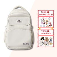 Balo ulzzang cỡ lớn GENBAG cặp đi học đi chơi nữ đơn giản thời trang Hàn Quốc BL11