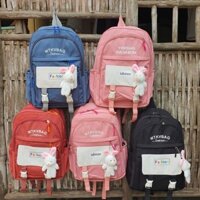 Balo Ulzzang Hàn Quốc Nam Nữ Chống Nước, Balo Thời Trang Đi Học Giá Rẻ, balo học sinh cấp 1 2 3