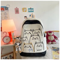 Balo ulzzang nam nữ đi học chống thấm túi nhỏ giá rẻ (không kèm móc bò) BAG U GOC295
