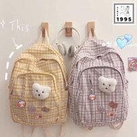 BALO ULZZANG sọc caro (hàng có sẵn)