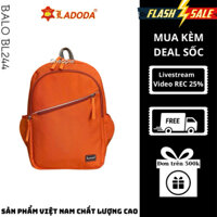 Balo Unisex Đựng Laptop, Balo Dù Cao Cấp Đi Học, Đi Làm Balo Ladoda Chính Hãng BL244