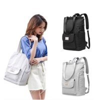 Balo  vải canvas oxford chống thấm nước đựng máy tính xách tay 13/ 13.3/ 14/ 15.6 inch cho nữ