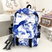 Balo Vải Đi Học Fashion BL44 Xanh Nhạt