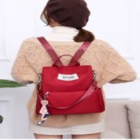 Balo vải dù chống nước kèm móc khóa