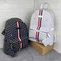 Balo vảy hoạ tiết kẻ sọc phối sao trắng tặng kèm ví (size 40)