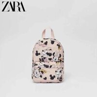 Balo ZARA KIDS xuất xịn vải dù Mickey hồng cho bé gái