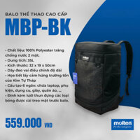 Balo,Bóng rổ chính hãng Molten,GeruStar -Backpack Bóng rổ liên đoàn VBF chuyên nghiệp OUTDOOR/INDOOR