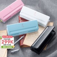 Bấm lỗ sổ còng DecorMe 6 lỗ KEY bấm lỗ giấy A5 A6 A7 6 lỗ kìm bấm giấy refill