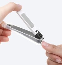 Bấm móng tay cao cấp Nhật KAI-001MST màu trắng KE0116