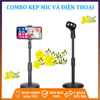 Bấm Mua COMBO Giá Đỡ Điện Thoại Đơn Và Kẹp Mic Live C11