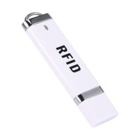 Bamaxis Trình đọc RFID di động 125kHz U Disk Hình dạng ID Thẻ ID không tiếp xúc với PLUP & CHƠI CHO WIN XP/WIN10/LIUNX/VISTA/ANDROID-WHITE