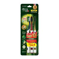 Bamboo Bàn Chải Răng Bamboo Salt In Mom Muối Tre Chăm Sóc Nướu (Vỉ 2+1)