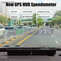 Bạn 1 Bộ Xe Tải Phụ Kiện Điện Tử Tự Động Đồng Hồ Tốc Độ Ô Tô HUD GPS Đầu Lên Màn Hình Hiển Thị Đồng Hồ Đo Tốc Độ Kỹ Thuật Số Kính Chắn Gió Máy Chiếu VN
