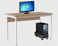 BÀN 1M6-BÀN LÀM VIỆC CÔNG SỞ-BÀN GỖ VI TÍNH CHÂN SẮT HR160C9