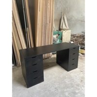 Bàn 2 tủ ikea 1m6 năm ngăn tiện lợi