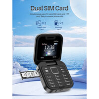 (Bản 2024) Điện thoại mini nắp gập i16 i17 Pro, thời trang, 2 sim cho trẻ em và người già, có tính năng đổi giọng