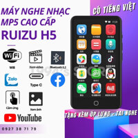 Bản 2024 Ruizu H5, H6 Máy Nghe Nhạc Android MP3/MP4/MP5 - Có Tiếng Việt - WiFi, Bluetooth - Lướt Web, xem Youtube, Zalo