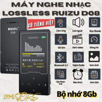 Bản 2025 Máy nghe nhạc Ruizu D08 - Máy MP3/MP4 Bluetooth 5.2 - Cảm ứng - Loa ngoài lớn xem phim, xem ảnh - Lặp đoạn A-B