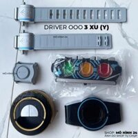 [BẢN 3 XU] Đồ chơi nhập vai Thắt Lưng Driver Kamen Rider OOO 3 medal Thắt lưng lõi đồng xu ooz csm Bootleg CSM OOO (Y)