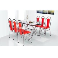 BÀN ĂN 1M2-BÀN INOX CHỮ NHẬT 1M2 GỌN ĐẸP RẺ HÒA PHÁT BCN712