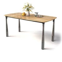 Bàn Ăn 1m6 Mặt Gỗ BA06-G16