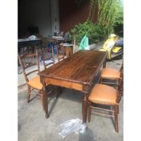 Bàn Ăn 2m Gỗ Tự Nhiên B35 – Shop nội thất