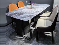 Bàn Ăn 2M Mặt Đá Hiện Đại BAQ46-20