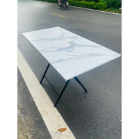 BÀN ĂN , BÀN HỌC CHÂN GẤP MẶT GỖ TỰ NHIÊN, GỖ MDF 1,5cm(BÀN LẮP SẴN)