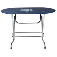 Bàn Ăn Chân Gấp Inox The One BK610