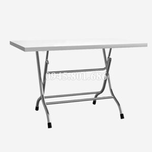 Bàn ăn chân gấp Xuân Hòa dài 1.3m BI-1380