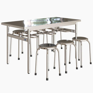 Bàn ăn công nghiệp BA04I14