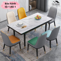 Bàn Ăn Đa Năng, Bàn Ăn Thông Minh, Bàn Ăn Linh Hoạt Có Thể Thu Vào Kéo Ra Hàng Nhập Khẩu - Nội Thất Vin Home