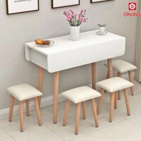 Bàn ăn gấp gọn thông minh đa năng kèm ghế Ohaha - BA031