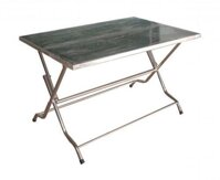 Bàn ăn gấp inox BCN712