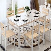 Bàn ăn gỗ công nghiệp 6 chỗ hiện đại GHC-4100
