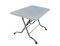 Bàn ăn inox chân gấp Phú Mỹ B28