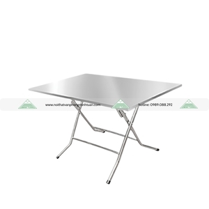 Bàn ăn inox Xuân Hòa Bi-1207W