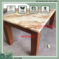 Bàn Ăn Mặt Đá Khung Gỗ Nhập Khẩu DA-BA028 Cao Cấp