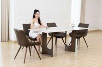 Bàn ăn mặt đá Marble mã TD2239A