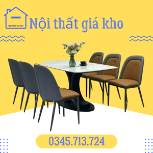 Bàn ăn Owen mặt gỗ